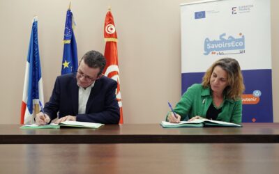 Signature d’une convention de subventions entre Expertise France et la FERDI.