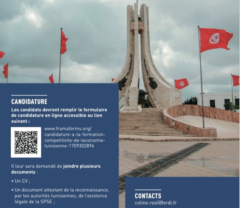 Appel à candidature : «Compétitivité de l’économie Tunisienne».