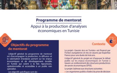 Appel à candidature : «Appui à la production d’analyses économiques en Tunisie ».