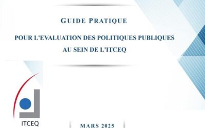 L’ITCEQ publie un guide pratique pour l’évaluation des politiques publiques.
