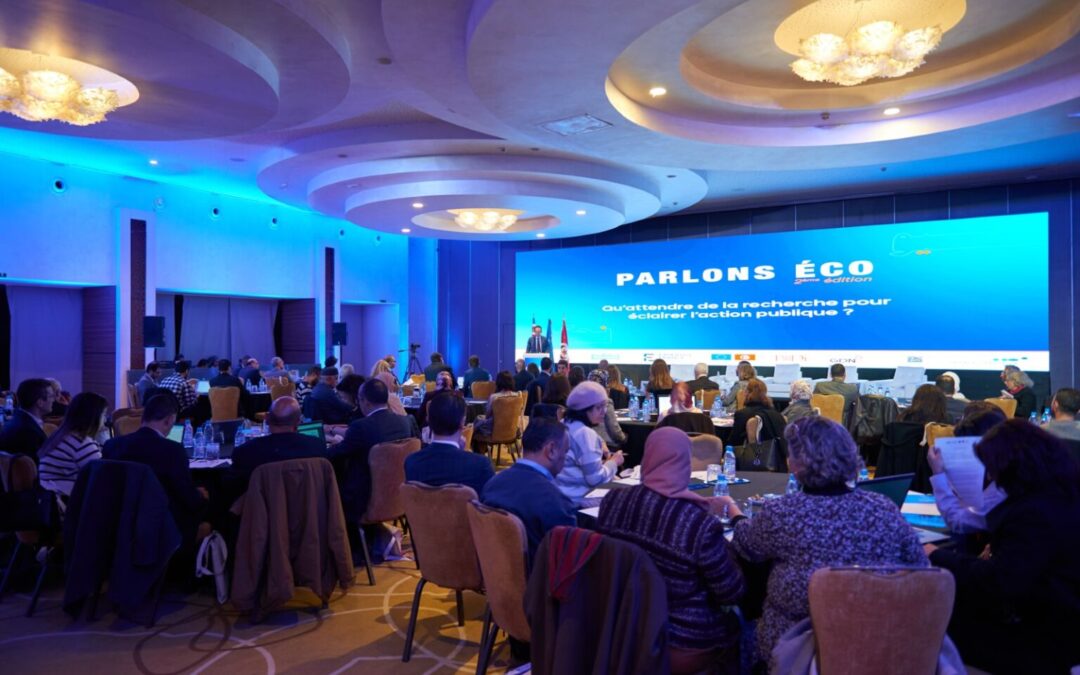Parlons Éco 2025 : la recherche au service de l’action publique en Tunisie.
